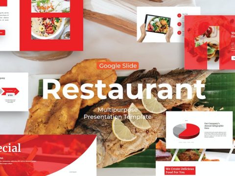 Restaurant - Google Slide Template JY6JPUC