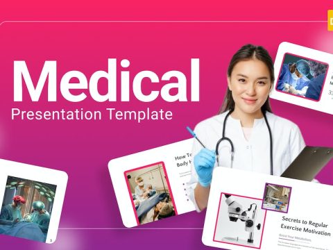 Rheumatism Pink Creative Medical Google Slides R62UGSR