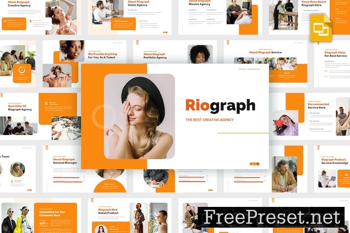 Riograph - Creative Agency Google Slides YFXY58J