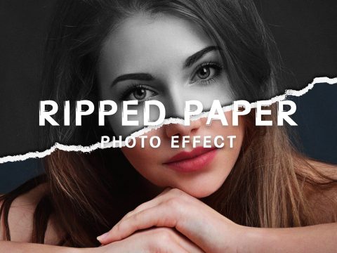 Ripped Paper Photo Effect 10361399