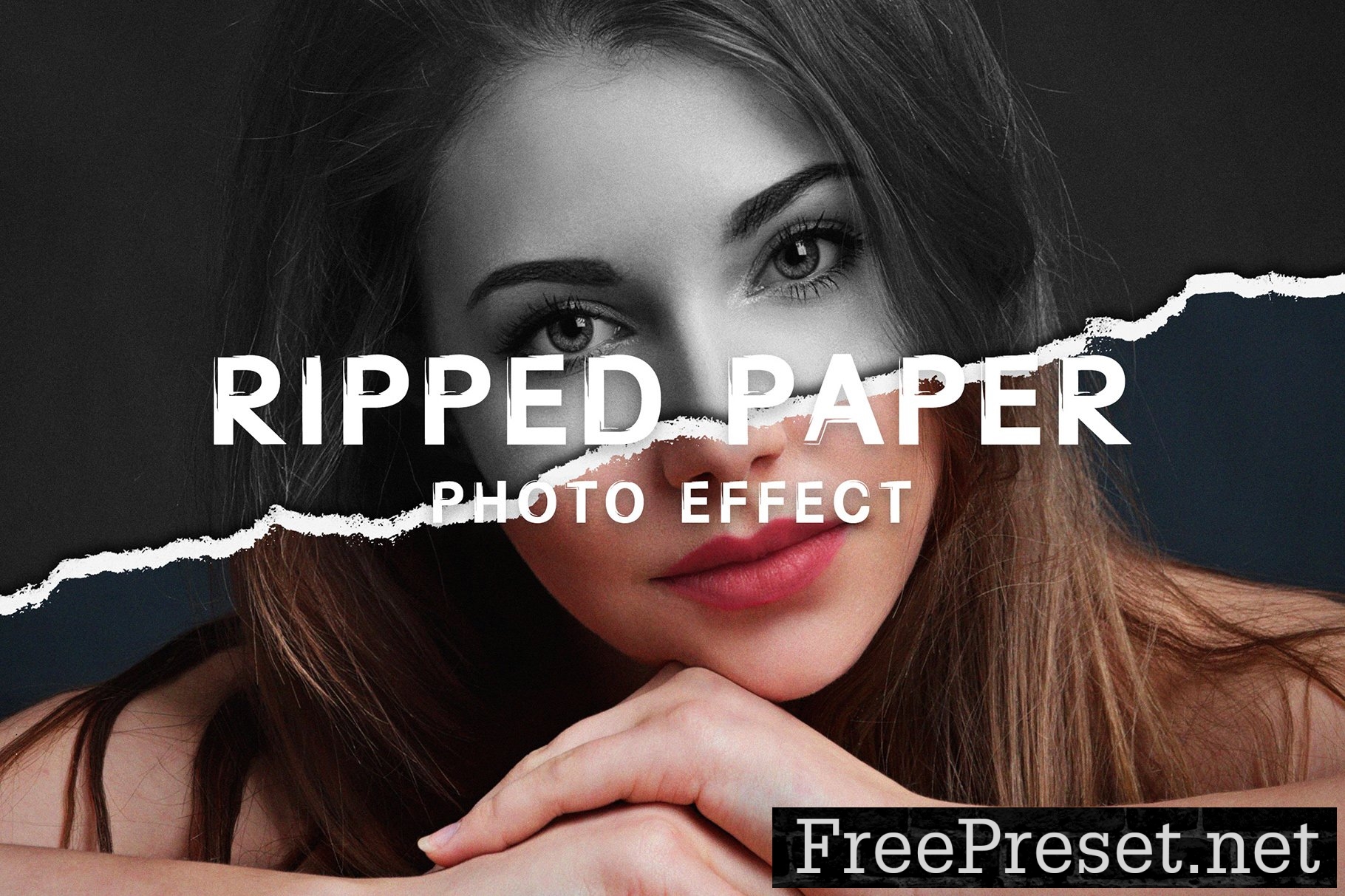 Ripped Paper Photo Effect 10361399