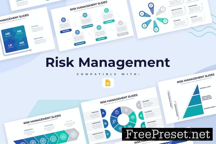 Risk Management Google Slides Infographics JBJAZBC