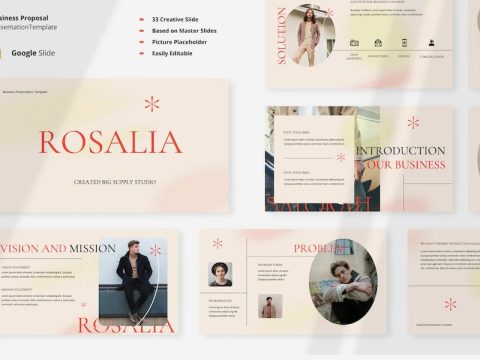 Rosalia GoogleSlide Business Proposal Presentation P7SZH67