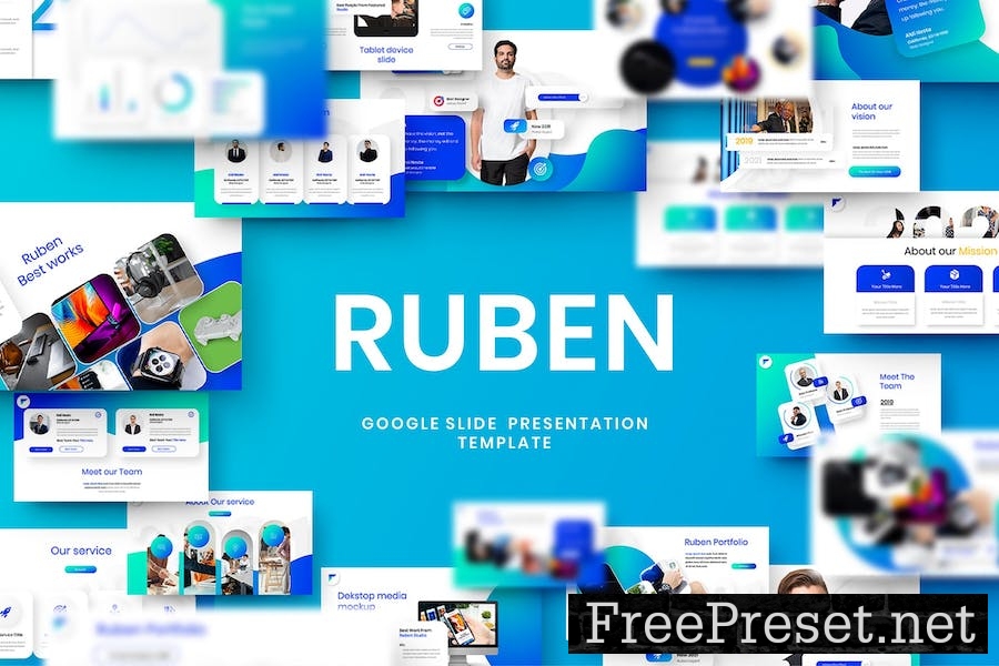 Ruben - Business Google Slide Template P23ZMSX