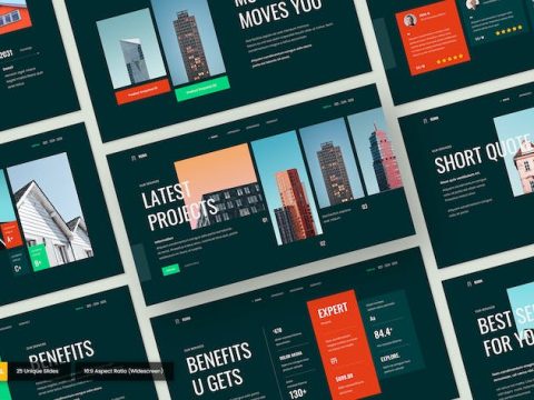 RUMA - Product Catalogue Google Slides Template