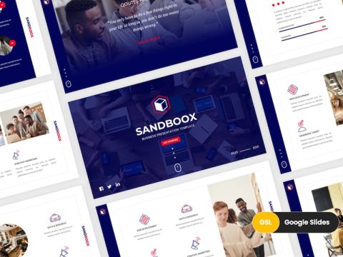 Sandboox - Business Google Slides Template CFZZCMX