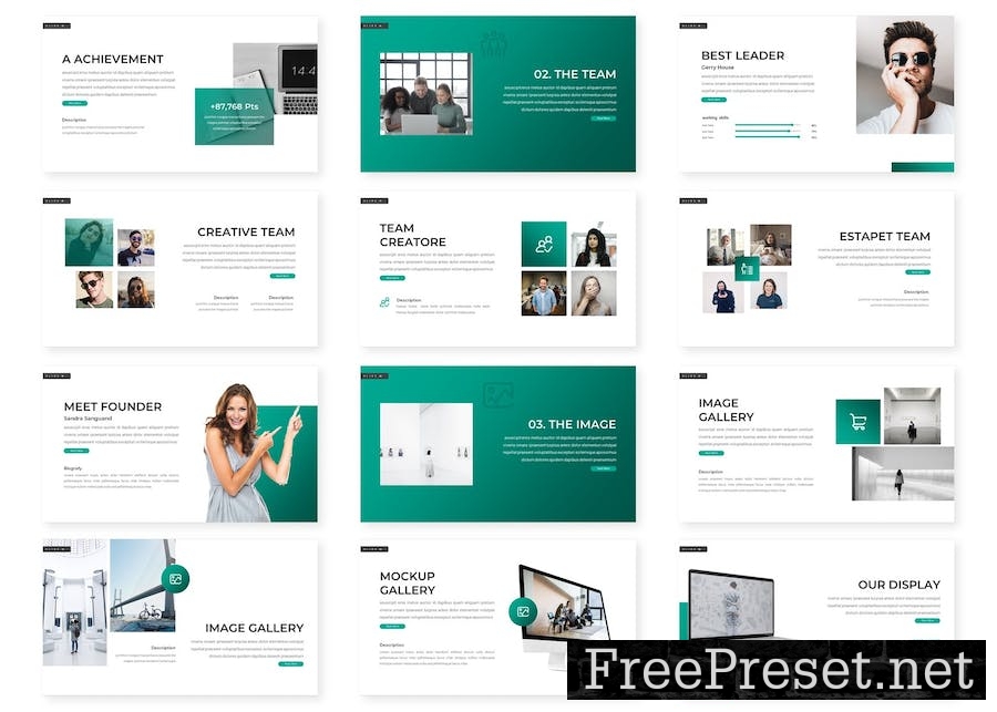 Sanguand - Business Google Slides Template C9JFU5A