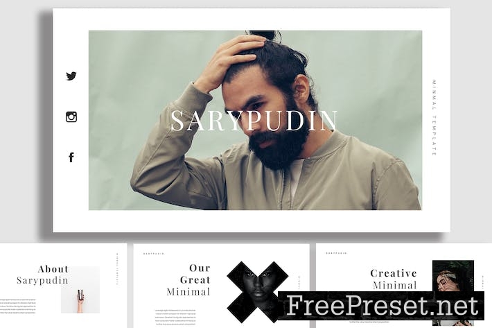 Sarypudin Minimal Google Slides