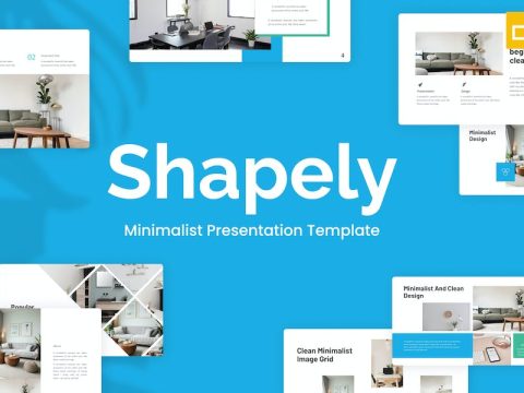 Shapely Minimalist Google Slides Template RN3J7DT