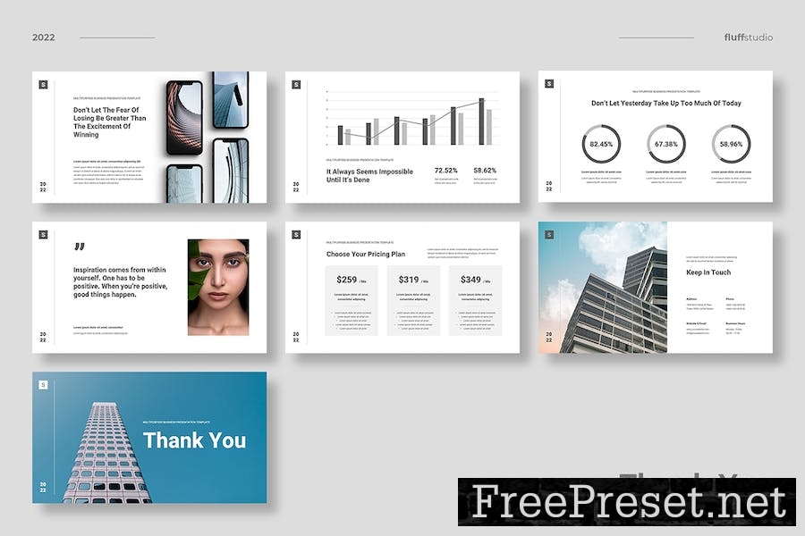 Simplika - Minimalist Google Slides Template TSSEF82