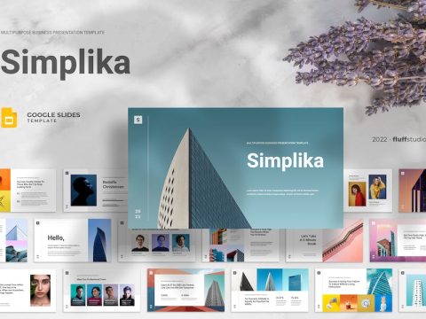 Simplika - Minimalist Google Slides Template TSSEF82