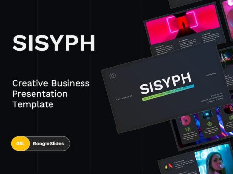 Sisyph - Creative Business Google Slides Template S7E9VN5