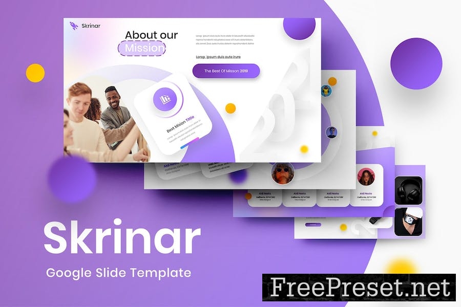 Skrinar - Business Google Slide Template LXS5M24