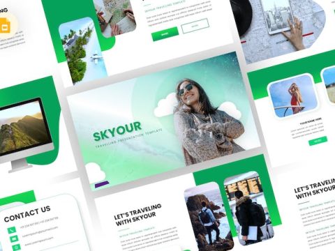 Skyour - Travelling Google Slides Template PYZQ6SF