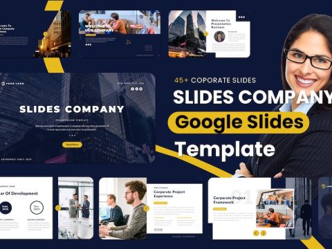 SLIDES COMPANY Google Slides Presentation Template 4S6LUE4