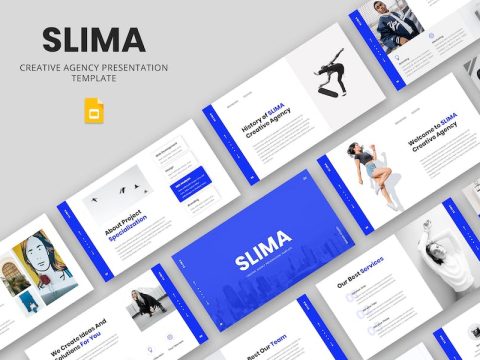 SLIMA - Creative Agency Google Slide Template 8SDMXU5