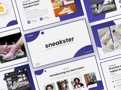 Sneakster - Sneaker Google Slide Template 47K28PY