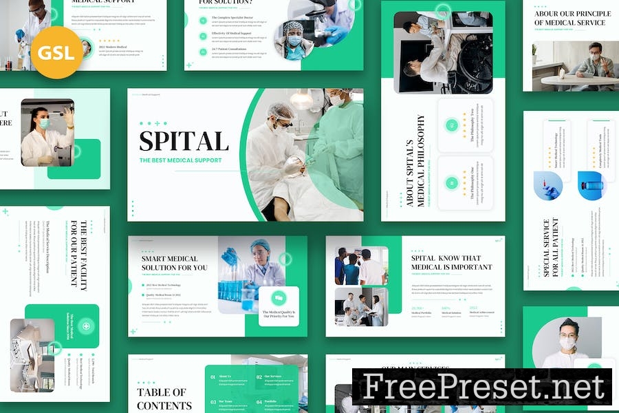 Spital - Medical Google Slides LR5SZB6