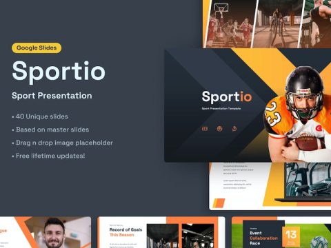 Sportio - Sport Google Slides Presentation JBERVV6