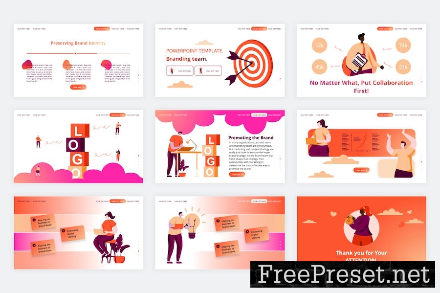 Startup Powerpoint Illustrations EDMZNYB