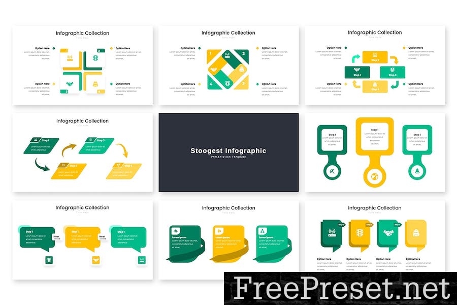 Stoogest Infographic - Google Slides Template CVPAPBL