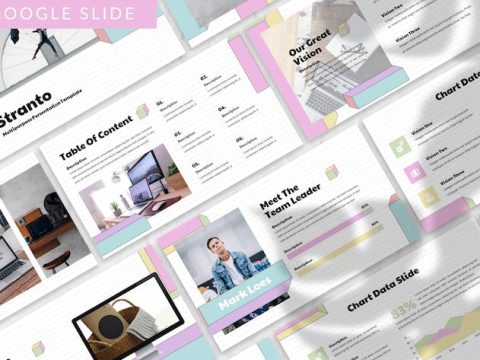 Stranto - Creative Google Slide Template UN73VB8