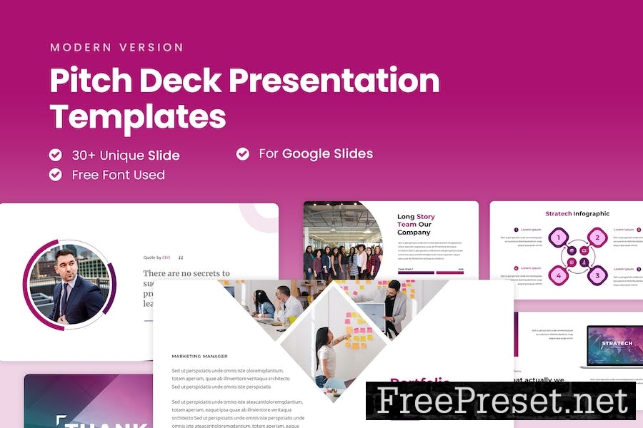 Stratech – Business Google Slides Template 7NB6D44