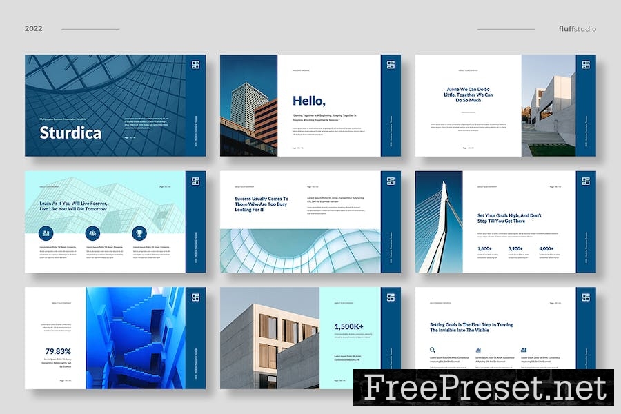 Sturdica - Business Google Slides Template BVB5RNQ