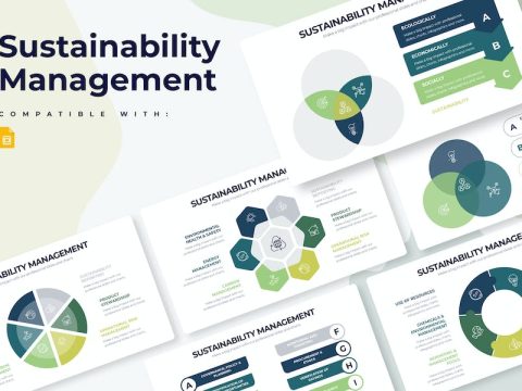 Sustainability Management Google Slide Infographic NGAVLZT