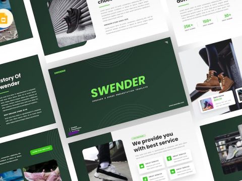 Swender - Sneaker Google Slides Template ZN2ZXHV