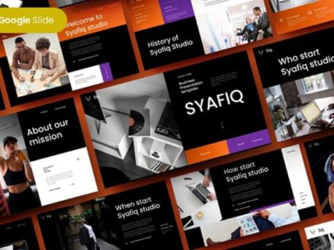 Syafiq - Business Google Slide Template USQ38UT