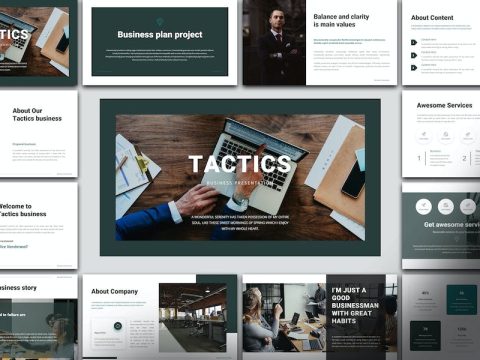 Tactics - Business Presentation Google Slide NU8E8M3