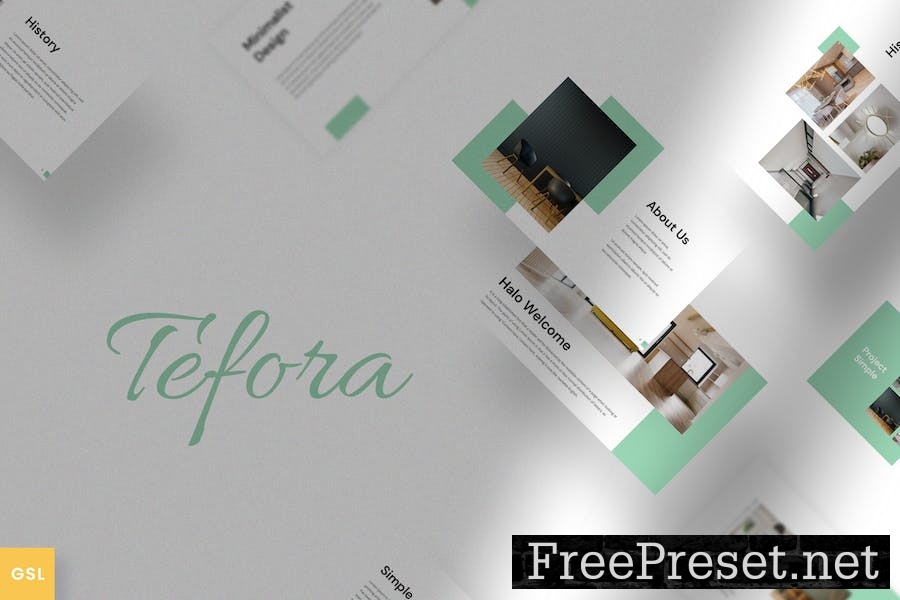 Tefora - Google Slides Template F745NJ2