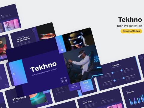 Tekhno - Tech Google Slides Presentation HL9CDTY