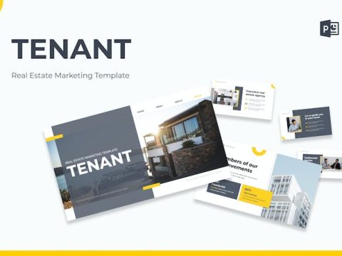 Tenant - Real Estate Marketing Google Slide 9T324AN