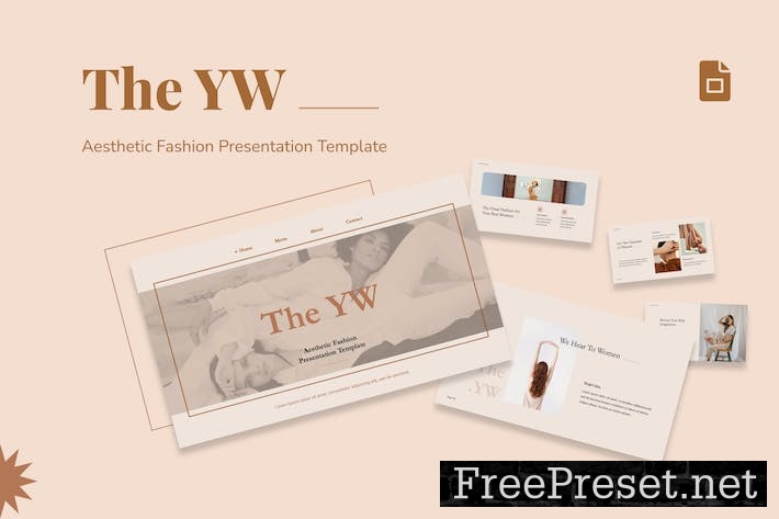 The YW - Aesthetic Fashion Presentation G-Slides
