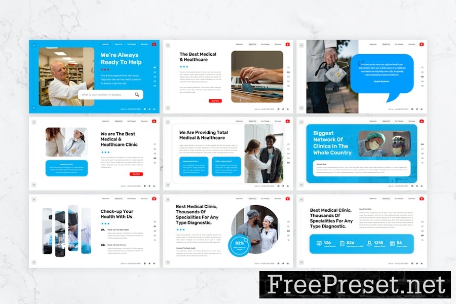 Thiery - Medical & Health Google Slides Template QTZ3TYV