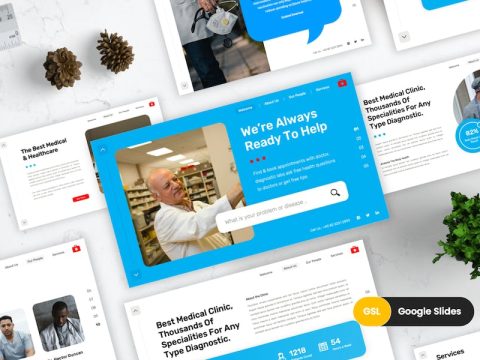 Thiery - Medical & Health Google Slides Template QTZ3TYV