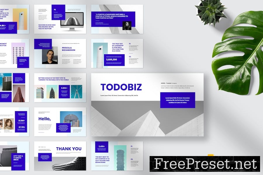 TODOBIZ - Multipurpose Google Slides Template YTKYCN6