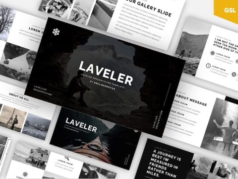 Traveling & Adventure Google Slides Template