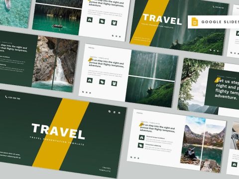 Traveling & Adventure Google Slides Template QQ9EEU2