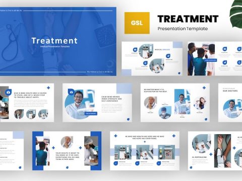 Treatment Medical Google Slides Template SSYWR9X