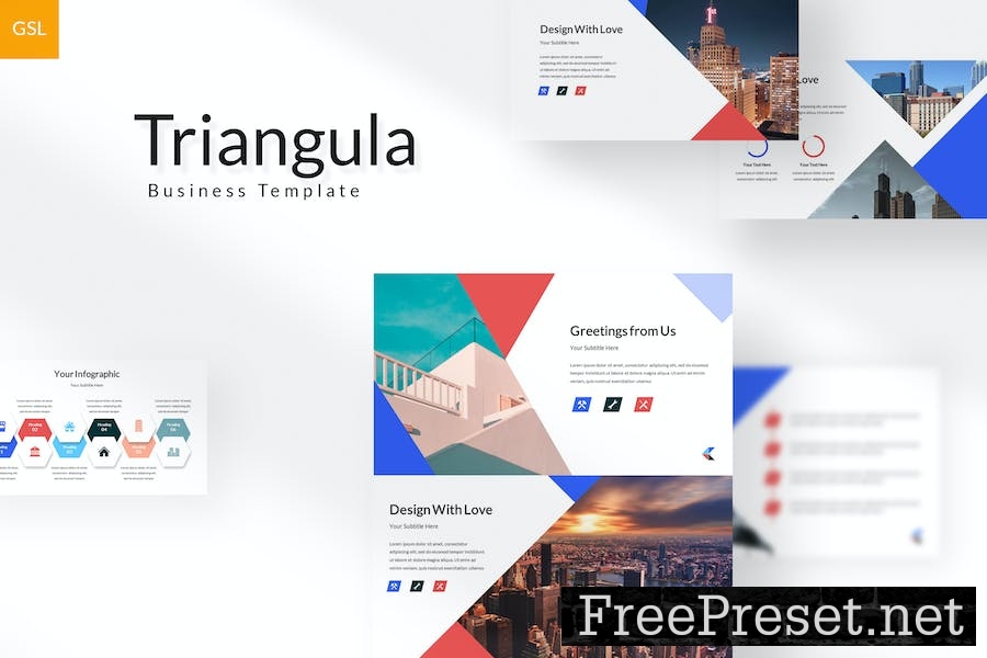 Triangula - Google Slides Template TR9HBZ2