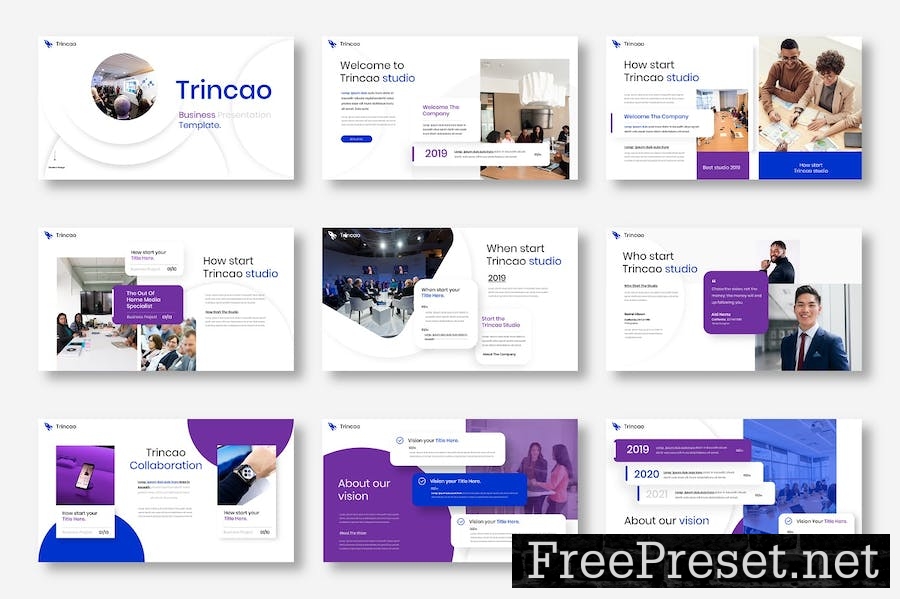 Trincao - Business Google Slide Template ZACHAW6