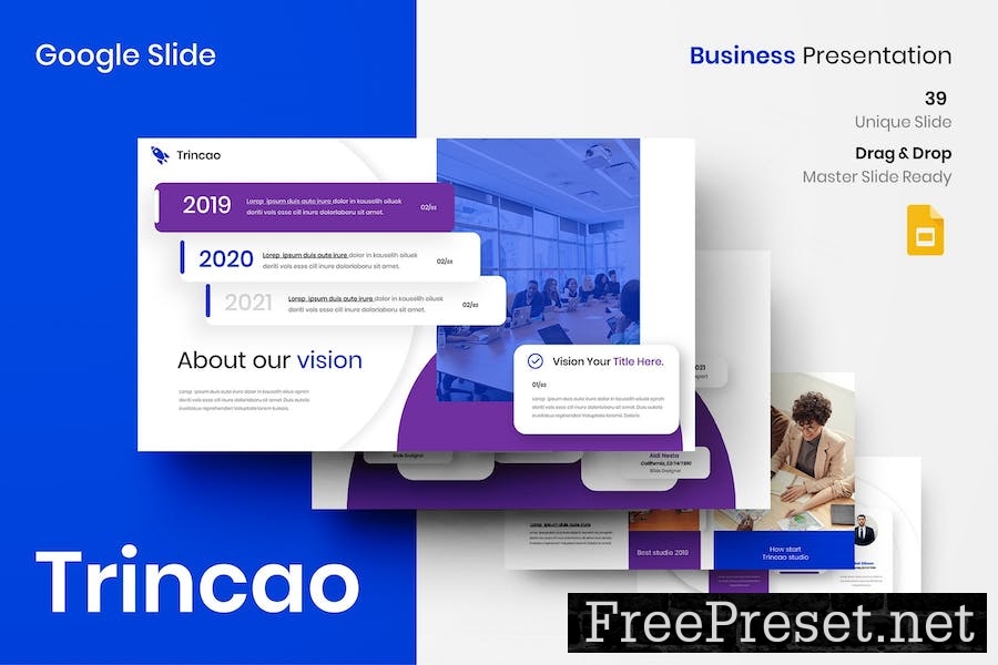 Trincao - Business Google Slide Template ZACHAW6