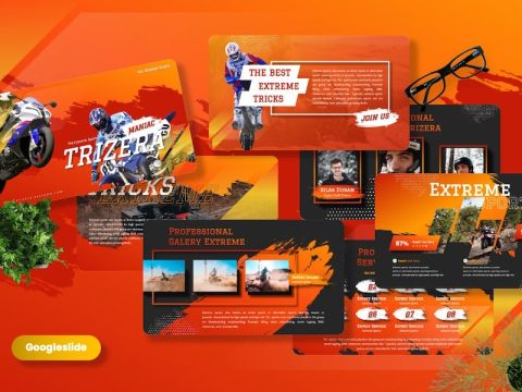 Trizera - Extreme Sport Googleslide Templates RD5SXFU