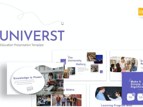 Universt Sky Blue Creative Education Google Slides