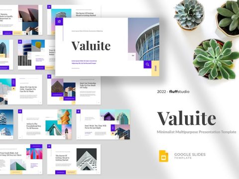 Valuite - Minimalist Google Slides Template KZ6FPNJ