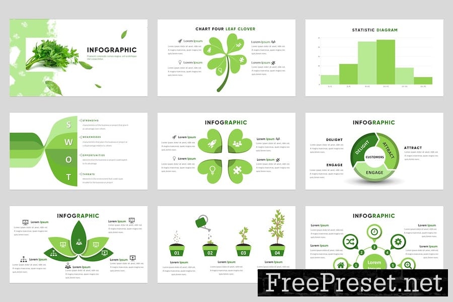 Vegetoz - Healthy Food Google Slides Template EVNL68B