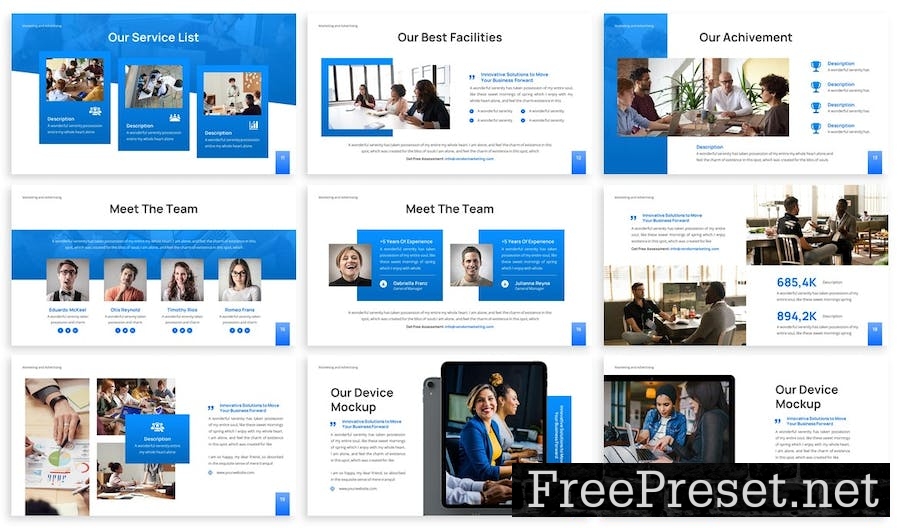 Vendor - Multipurpose Google Slide Template 6FN39SK